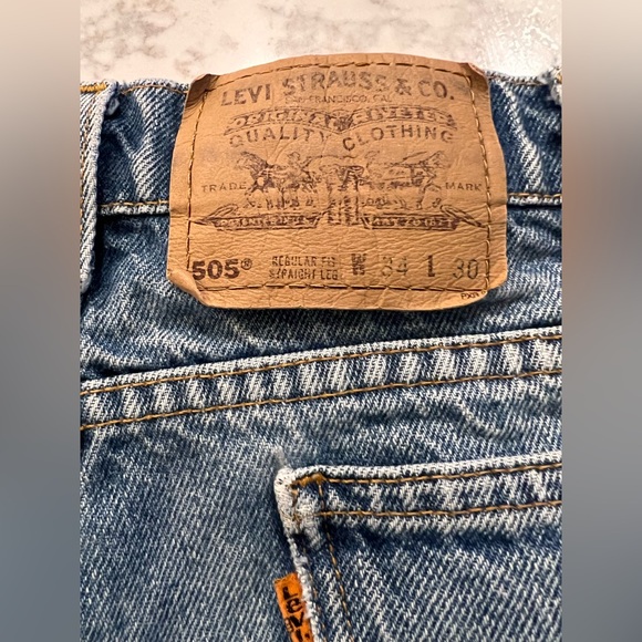 🔥🔥Levi's 505 Regular Men's Jeans. Size 34/30 - Picture 6 of 13